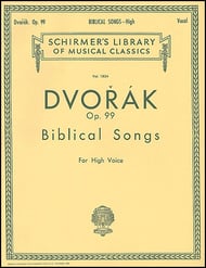 cover Biblical Songs, Op. 99 Vocal Solo & Collections sheet music cover